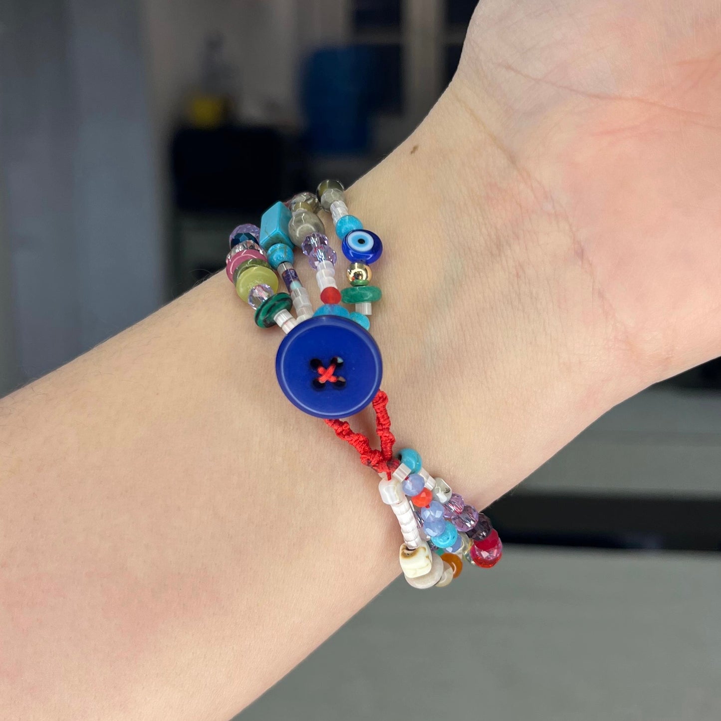 PULSERA BOTON AJUSTABLE