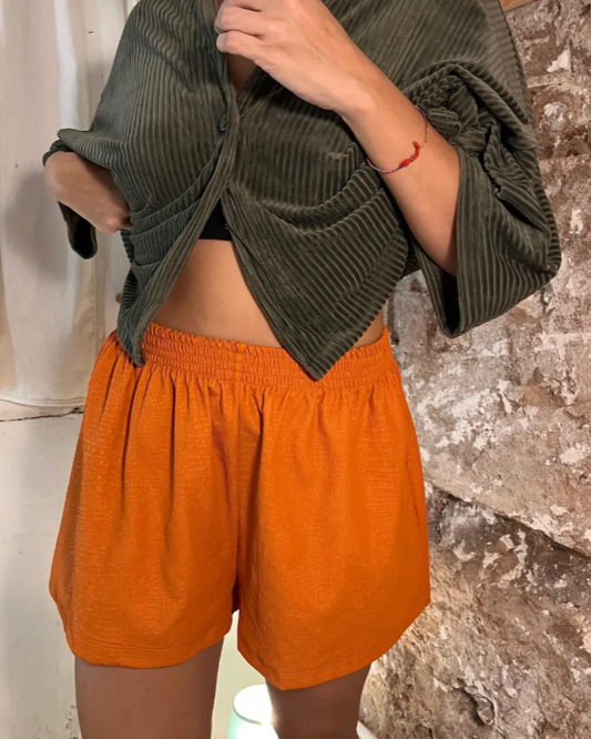 CALIFORNIA SHORT- Snake orange