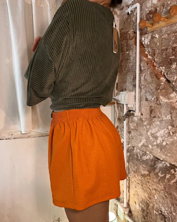 CALIFORNIA SHORT- Snake orange