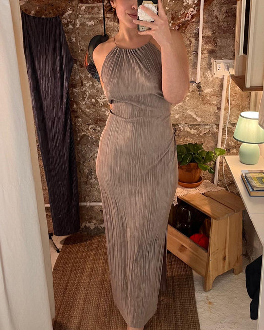 Emi Dress - coffee
