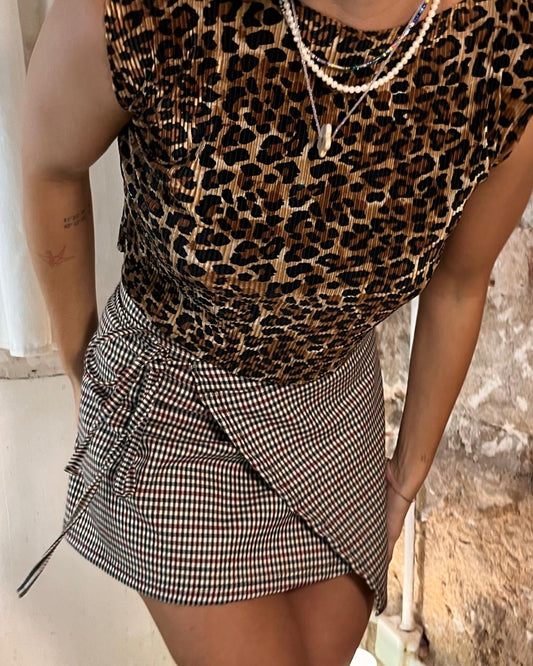 NINA SKIRT - Escocés